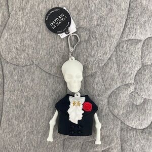 Bath And Body Works Skeleton Hand Sanatizer Holder Black White
